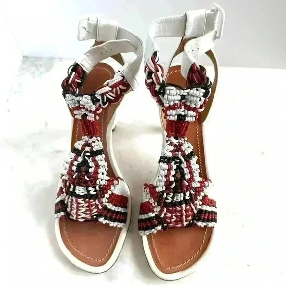 Chloe White Sandals size 41